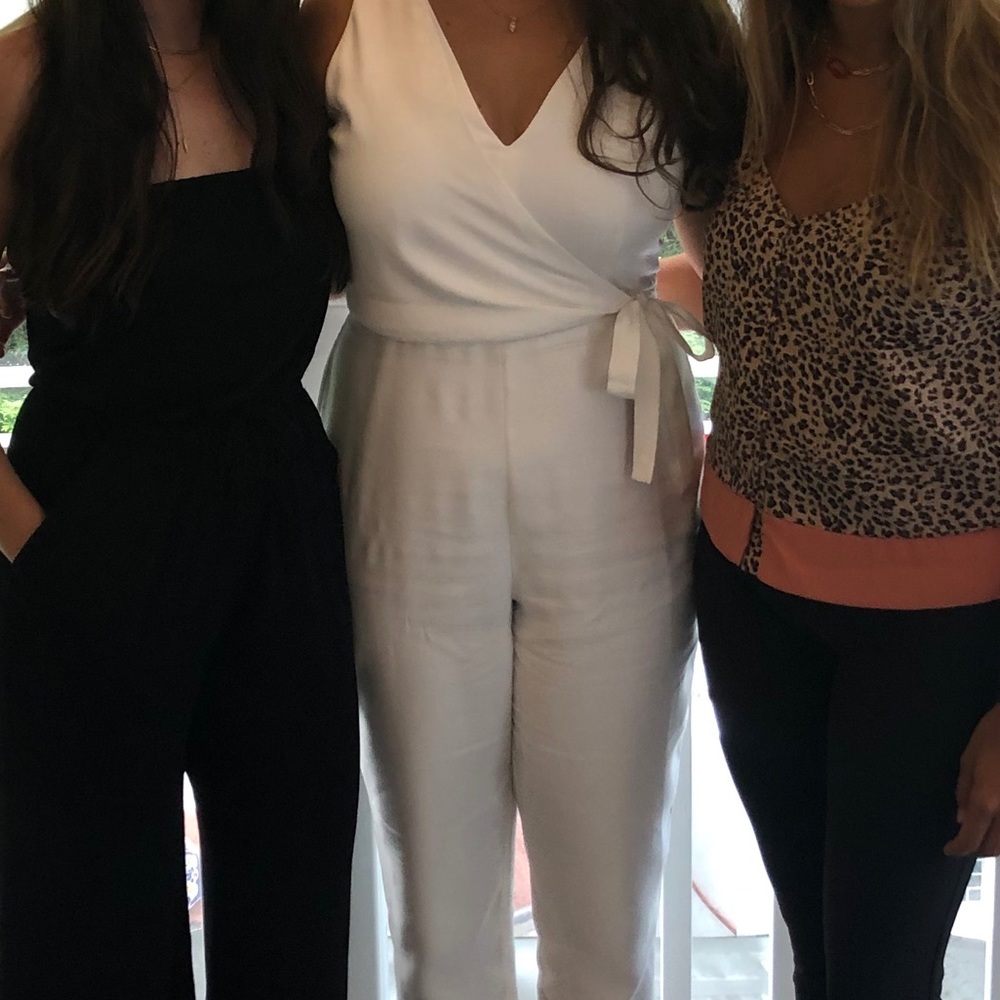 1. state White Jumpsuit